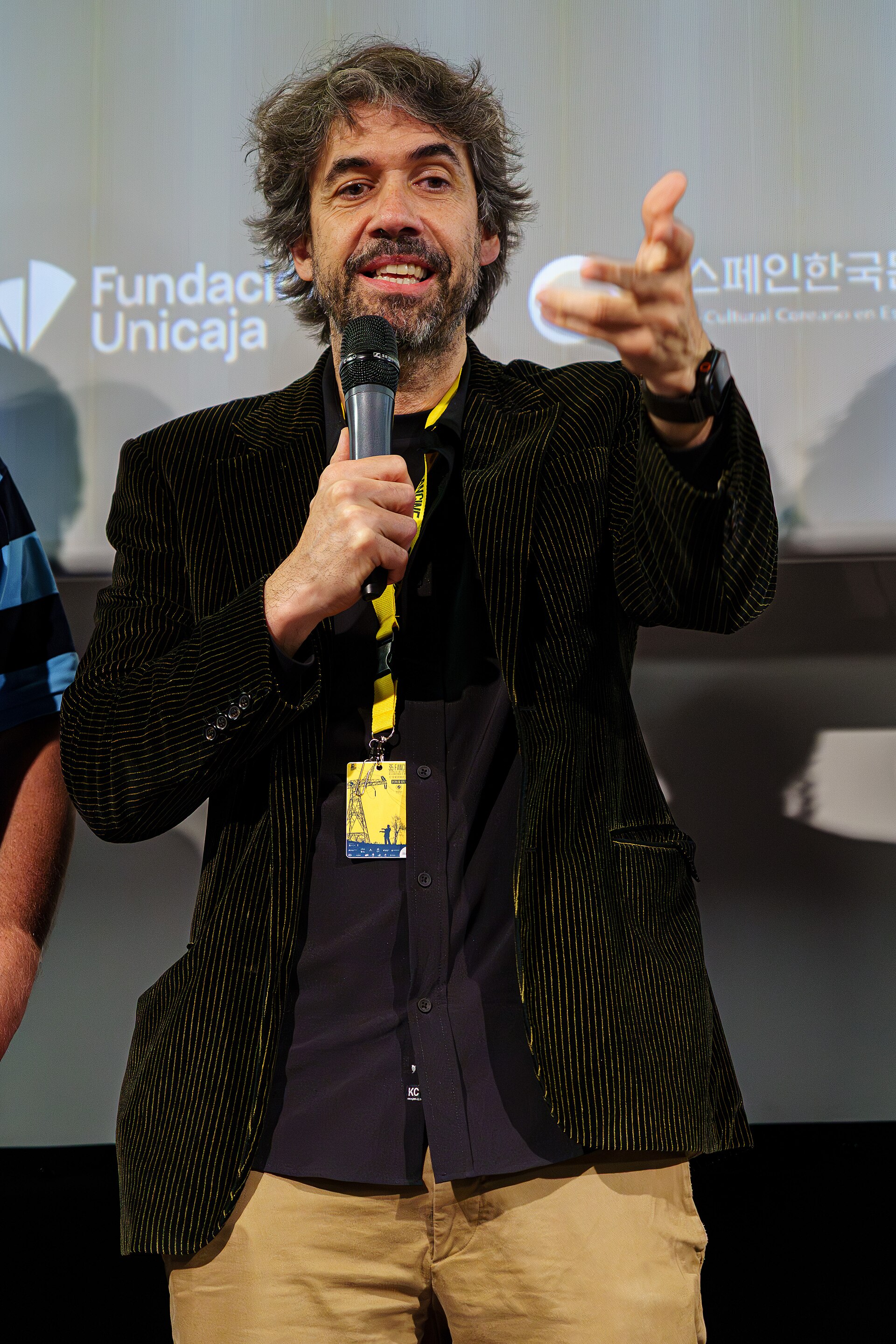 Antonio Muñoz de Mesa at 2025 Fancine Malaga