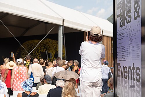 Fans of Isabella Rossellini at the 2026 Locarno Film Festival