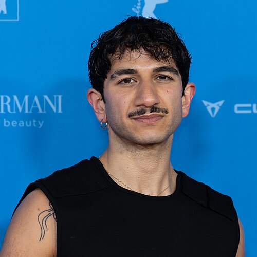 Director Faraz Shariat at the premiere of Staatsschutz at the 2026 Berlin International Film Festival