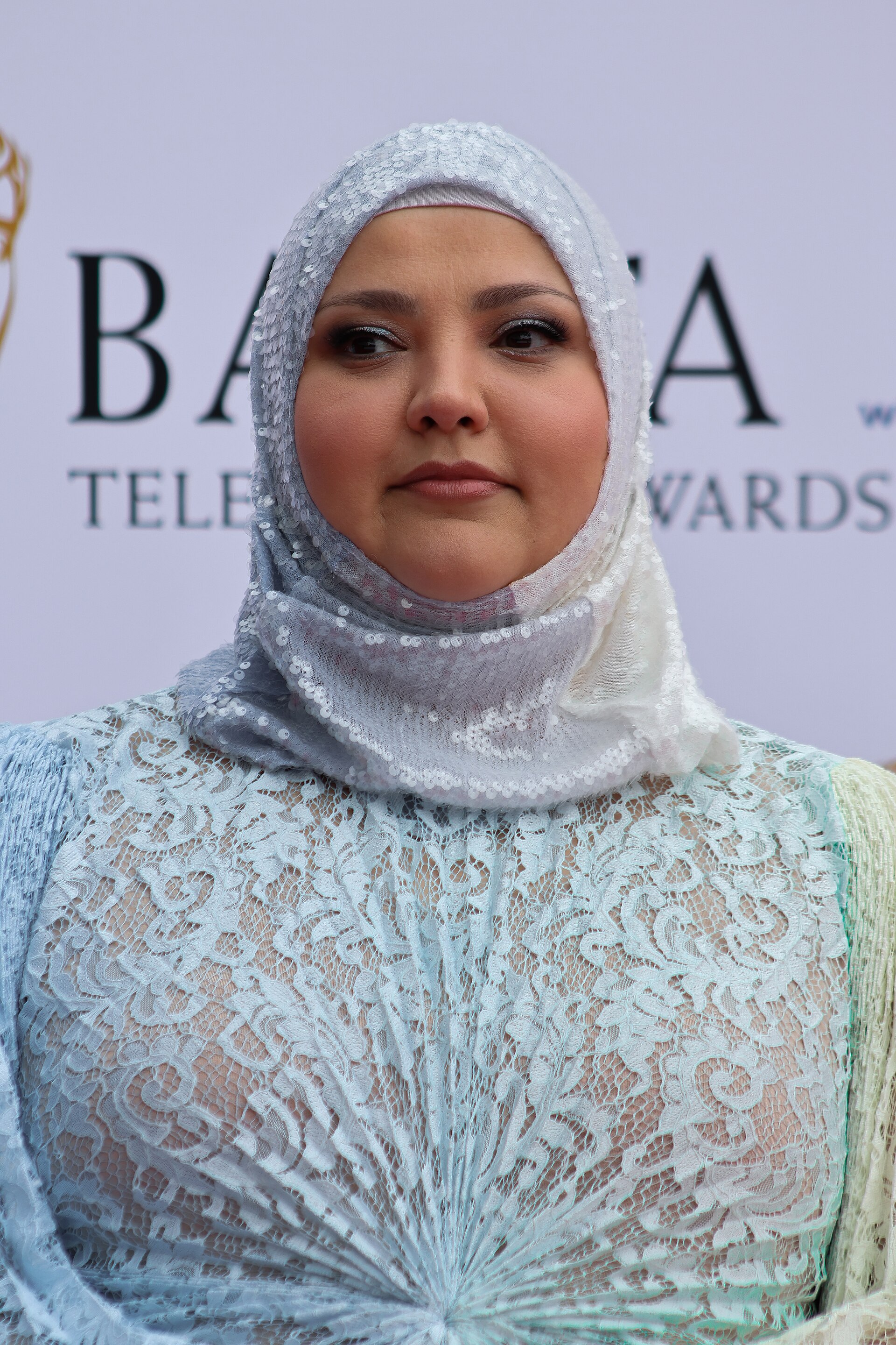Fatiha El-Ghorri at the TV BAFTA red carpet, May 26