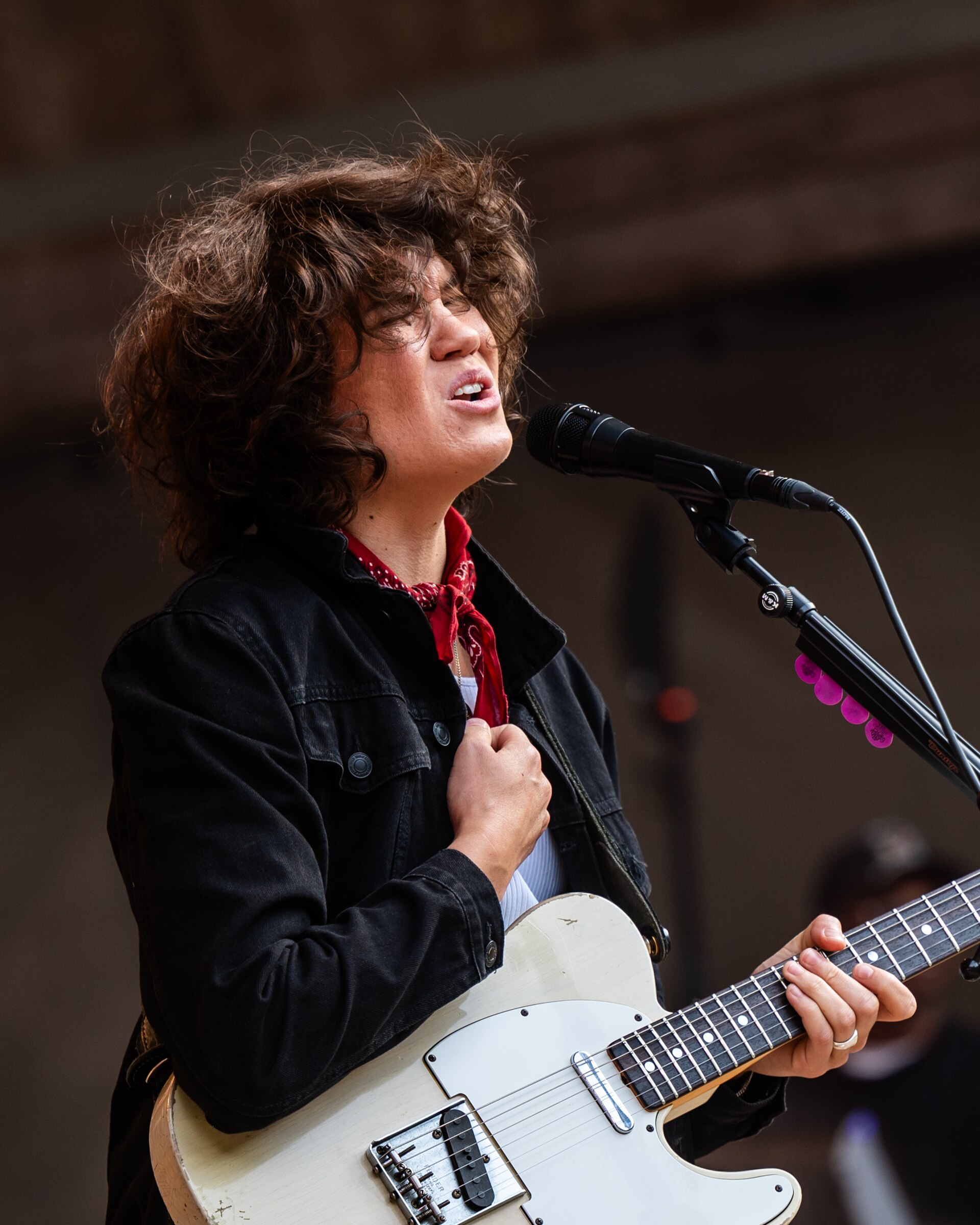 Fay Wildhagen med band, Ravnedalen Live festival i Kristiansand, 2024.
Foto: Birgit Fostervold @knipselyst

CC: BY-SA 2.0