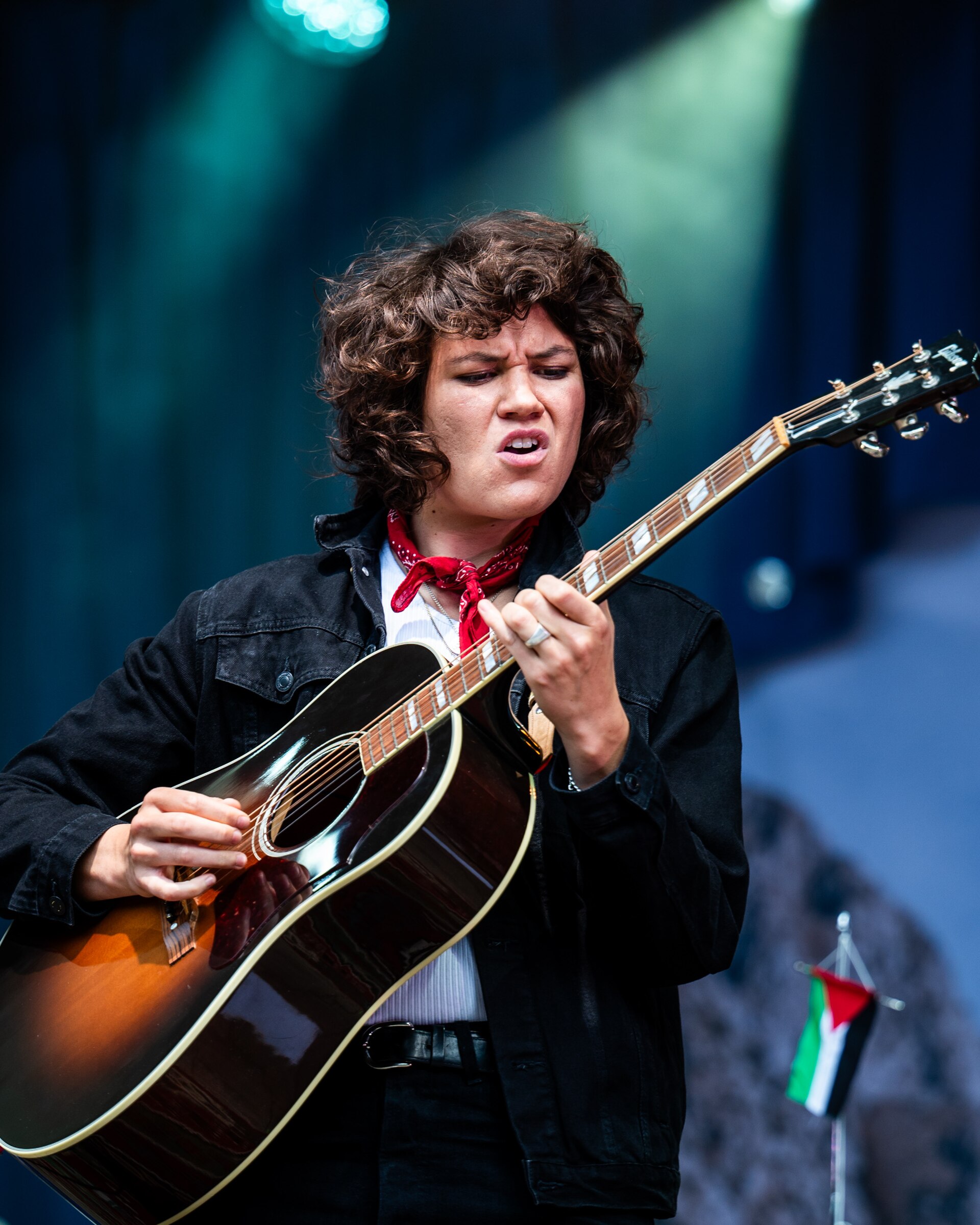 Fay Wildhagen med band, Ravnedalen Live festival i Kristiansand, 2024.
Foto: Birgit Fostervold @knipselyst

CC: BY-SA 2.0