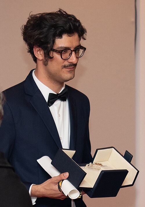 Federico Luis, winner of the Palme d'Or for short film, at 2026 Cannes Film Festival