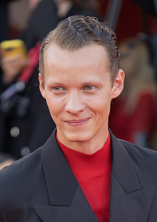 Felix Kammerer, actor, at 82nd Venice International Film Festival in Venice, Italy for the film Frankenstein.