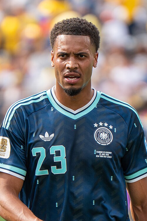 Felix Nmecha during Ecuador v Germany on 25 June 2026 at the 2026 FIFA World Cup