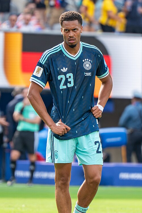 Felix Nmecha during Ecuador v Germany on 25 June 2026 at the 2026 FIFA World Cup