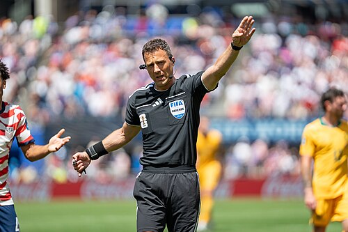 Felix Zwayer during United States v Australia on 19 June 2026 at the 2026 FIFA World Cup