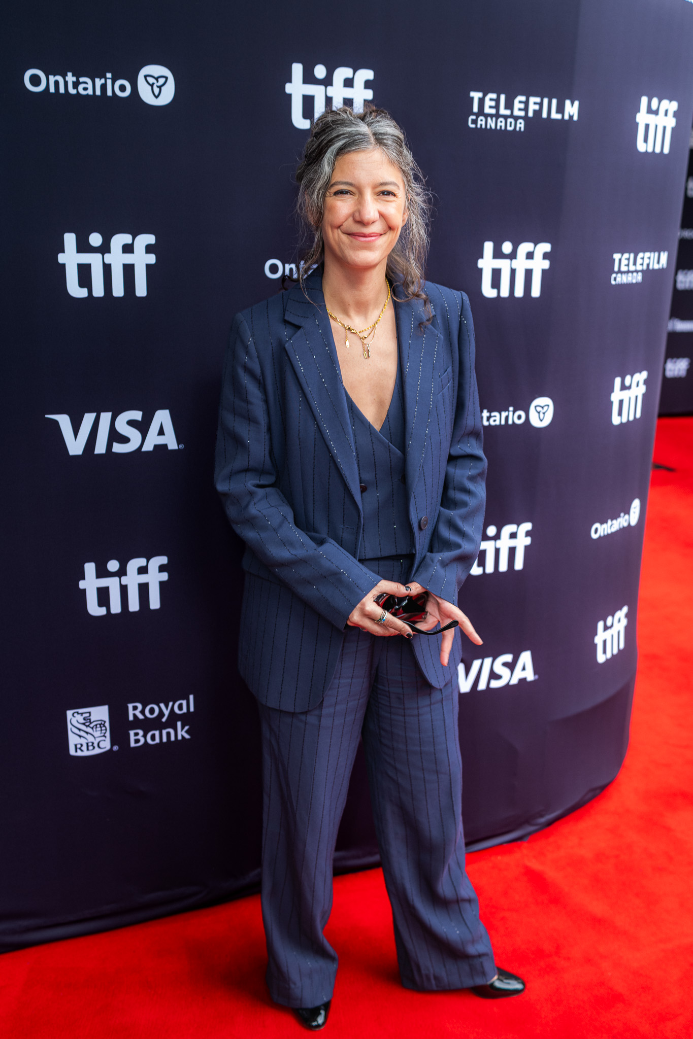 Producer Fernanda de la Peza attends the red carpet for Hombre Al Agua at TIFF 2026