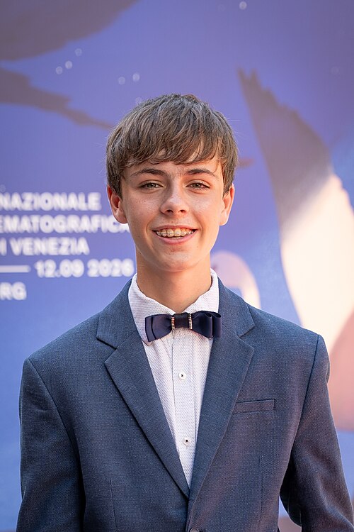 Finley Brown at the premiere for Eklipse at Venice Film Festival 2026.