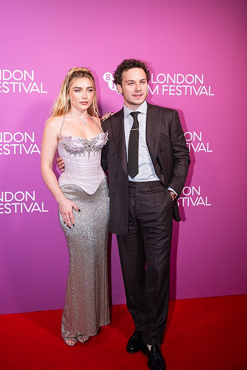 British Actor Finn Cole and Florence Pugh attend the premiere of In The Shadows at the 70th BFI London Film Festival 2026, Vue Cinema Leceister Square, 9h October 2026