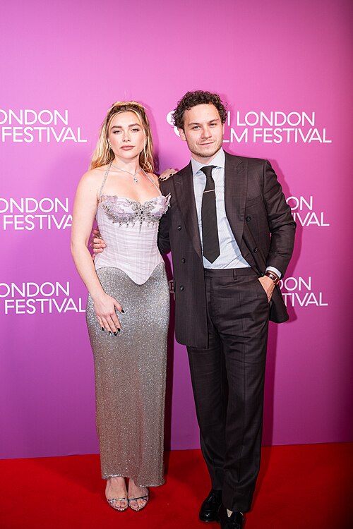 British Actor Finn Cole and Florence Pugh attend the premiere of In The Shadows at the 70th BFI London Film Festival 2026, Vue Cinema Leceister Square, 9h October 2026