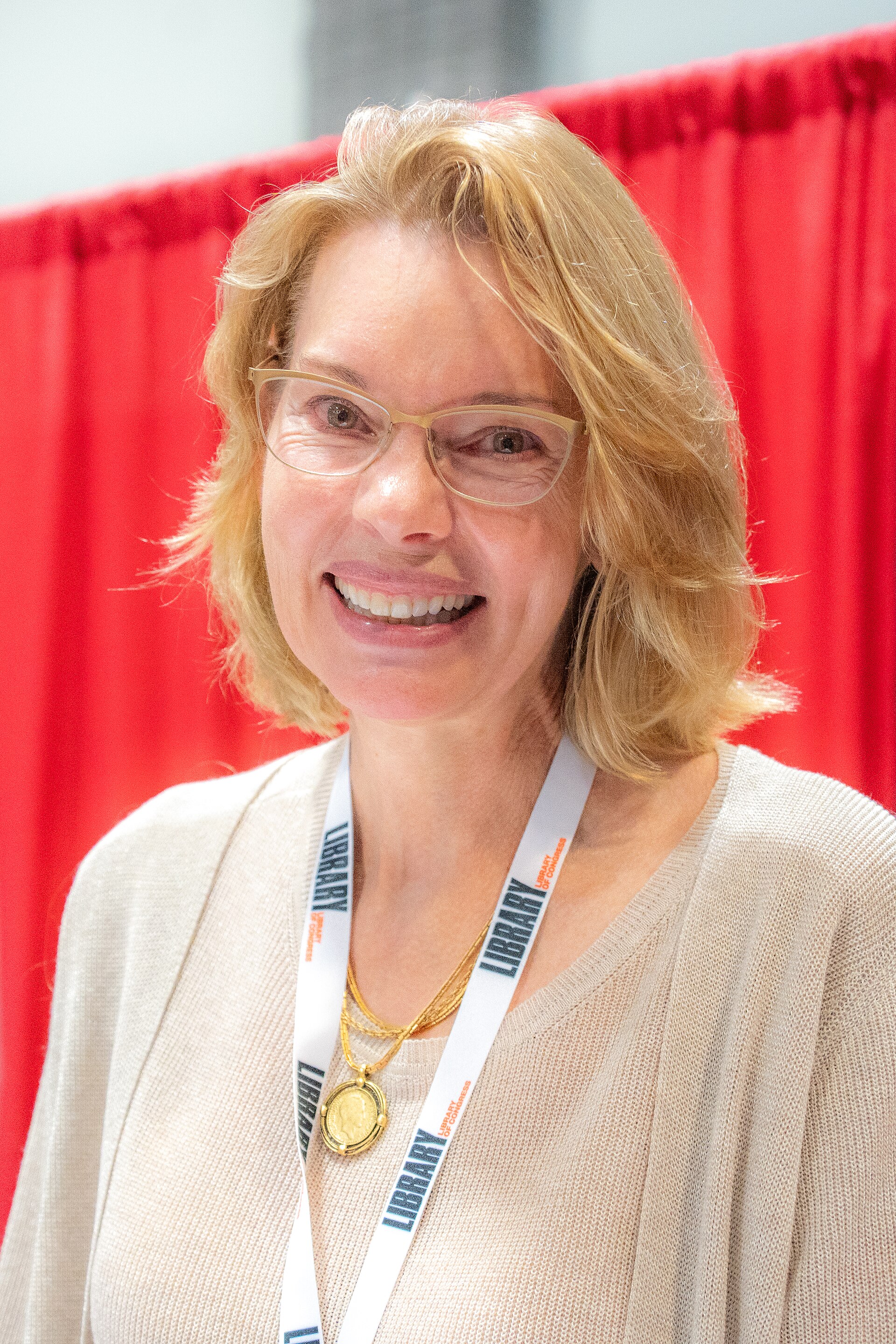 Fiona Davis, novelist, at National Book Festival 2025, in Washington, D.C., in September 2025