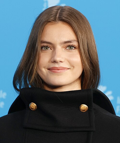 Florence Hunt at Berlinale 2026 in Berlin, Germany