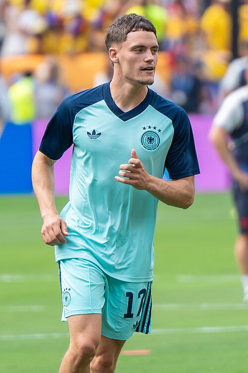 Florian Wirtz during Ecuador v Germany on 25 June 2026 at the 2026 FIFA World Cup