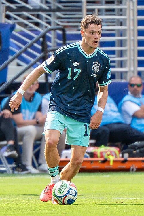 Florian Wirtz during Ecuador v Germany on 25 June 2026 at the 2026 FIFA World Cup