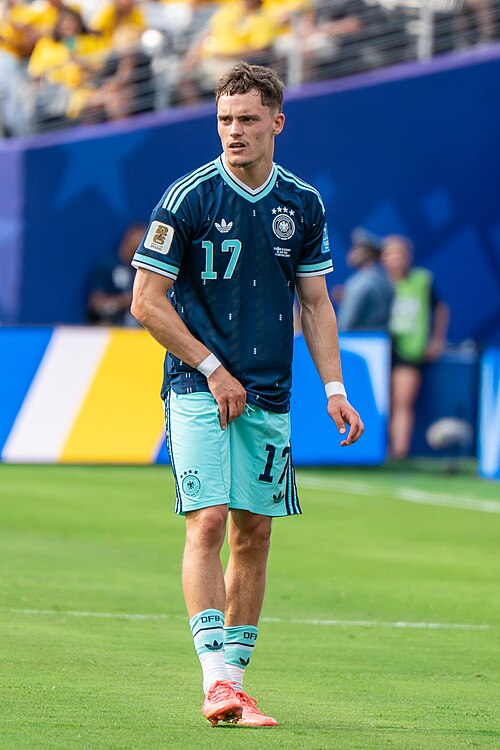 Florian Wirtz during Ecuador v Germany on 25 June 2026 at the 2026 FIFA World Cup