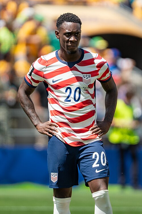 Folarin Balogun during United States v Australia on 19 June 2026 at the 2026 FIFA World Cup