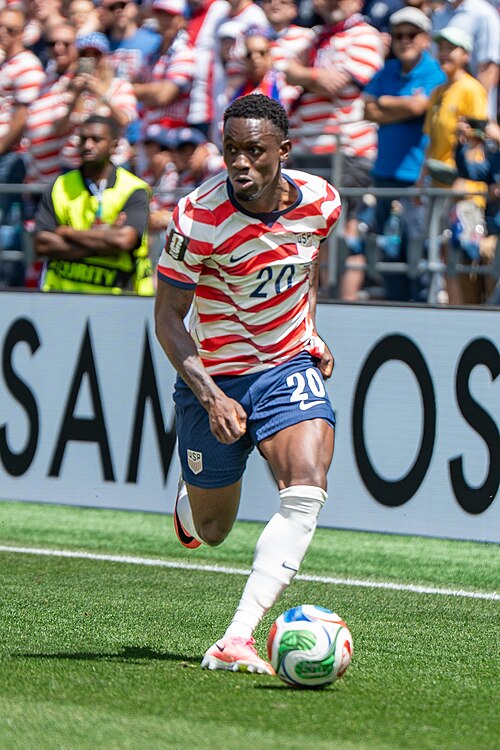 Folarin Balogun during United States v Australia on 19 June 2026 at the 2026 FIFA World Cup