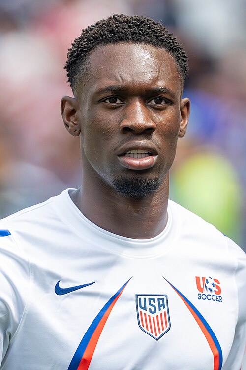 Folarin Balogun during United States v Australia on 19 June 2026 at the 2026 FIFA World Cup