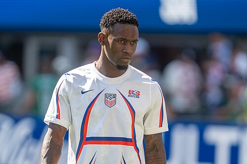 Folarin Balogun during Belgium v United States at the 2026 FIFA World Cup