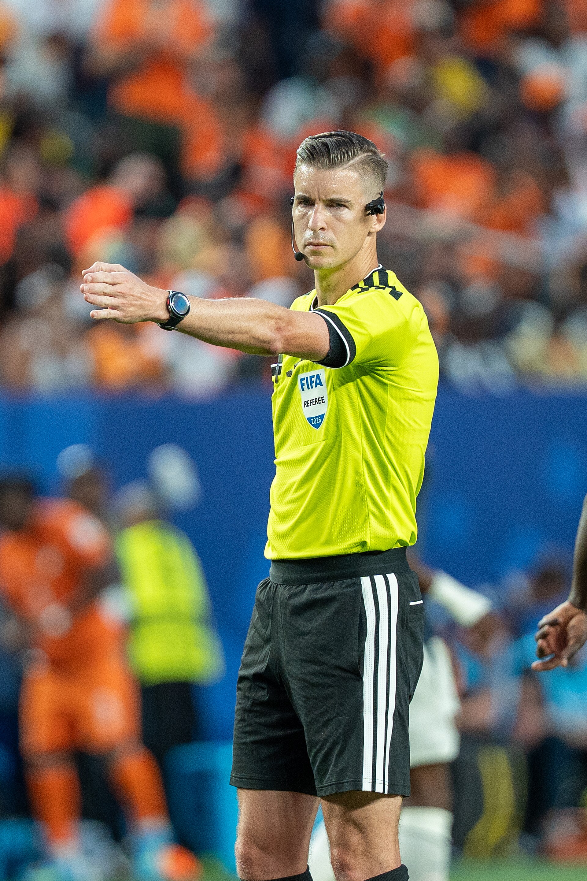 François Letexier during Côte d'Ivoire v Ecuador on 14 June 2026 at the 2026 FIFA World Cup