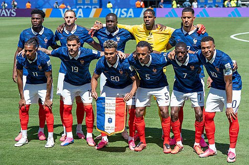 France Starting XI during France v Senegal on 16 June 2026 at the 2026 FIFA World Cup at NY/NJ Stadium in East Rutherford, NJ