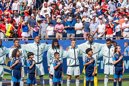 France team during France v Morocco at the 2026 FIFA World Cup