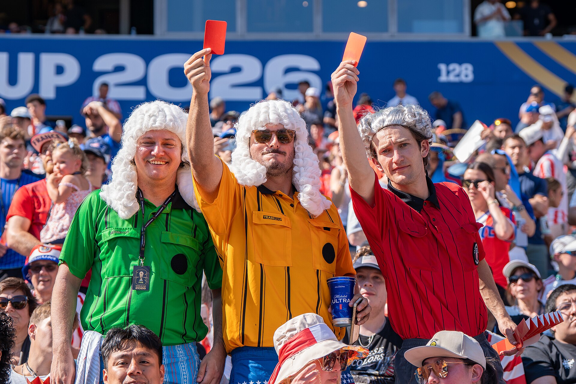Fans during France v Paraguay at the 2026 FIFA World Cup
