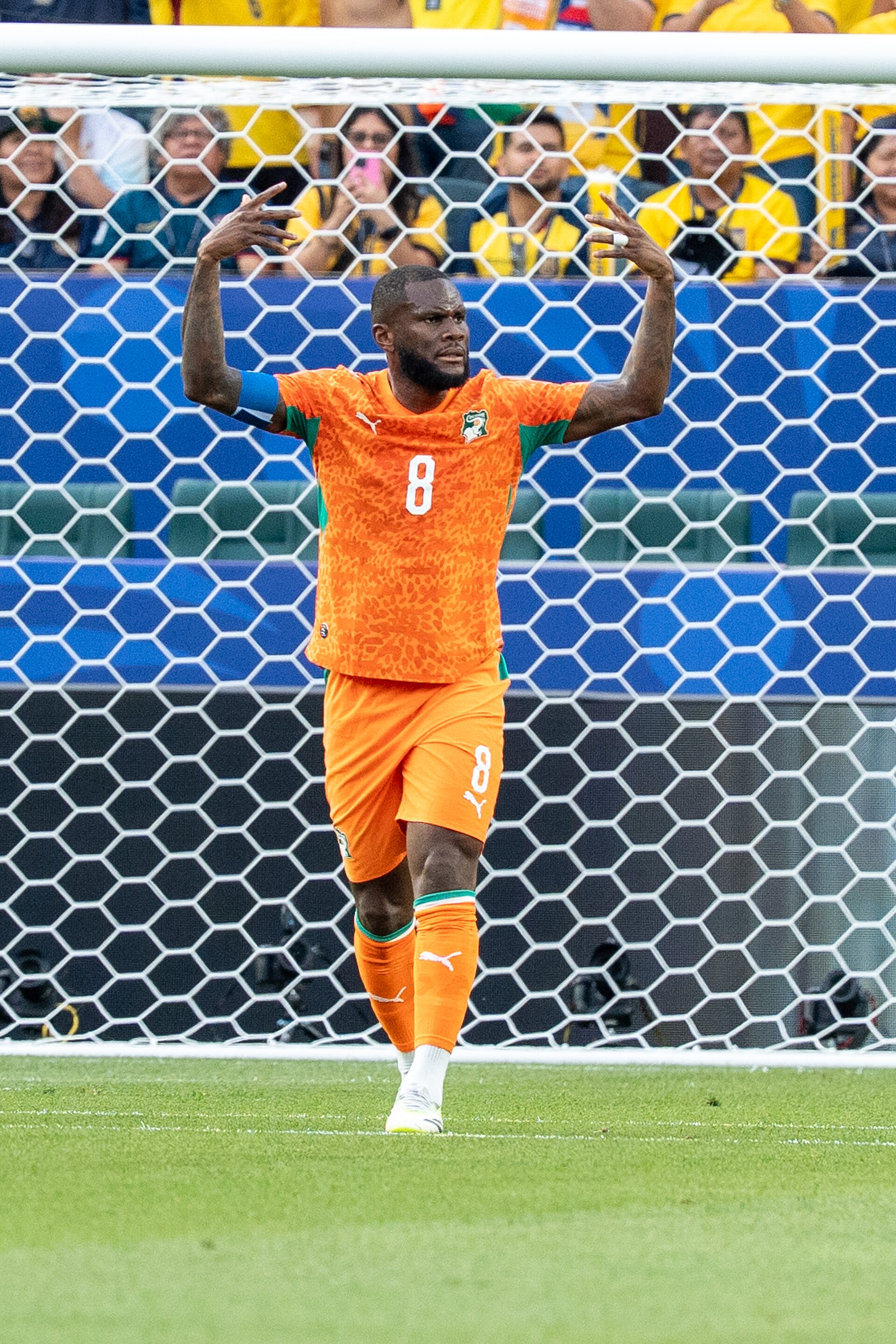 Franck Kessie during Côte d'Ivoire v Ecuador on 14 June 2026 at the 2026 FIFA World Cup