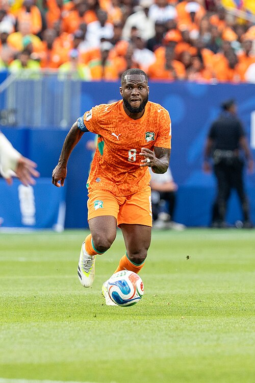 Franck Kessie during Côte d'Ivoire v Ecuador on 14 June 2026 at the 2026 FIFA World Cup