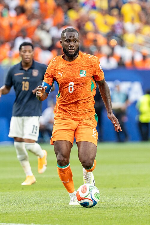 Franck Kessie during Côte d'Ivoire v Ecuador on 14 June 2026 at the 2026 FIFA World Cup