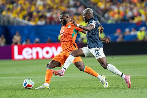 Franck Kessie Enner Valencia during Côte d'Ivoire v Ecuador on 14 June 2026 at the 2026 FIFA World Cup