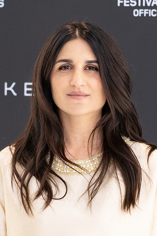 Géraldine Nakache at a photo call for Kering Women in Motion at the 2026 Cannes Film Festival