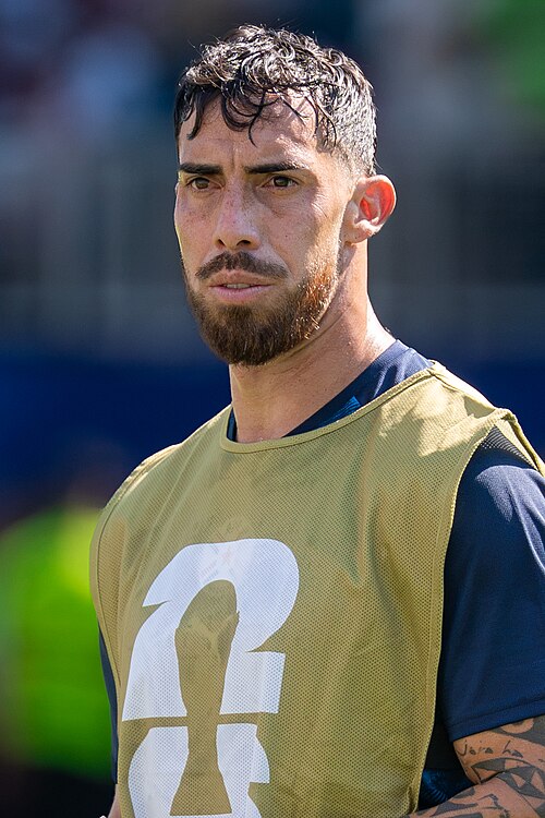 Gabriel Avalos during France v Paraguay at the 2026 FIFA World Cup
