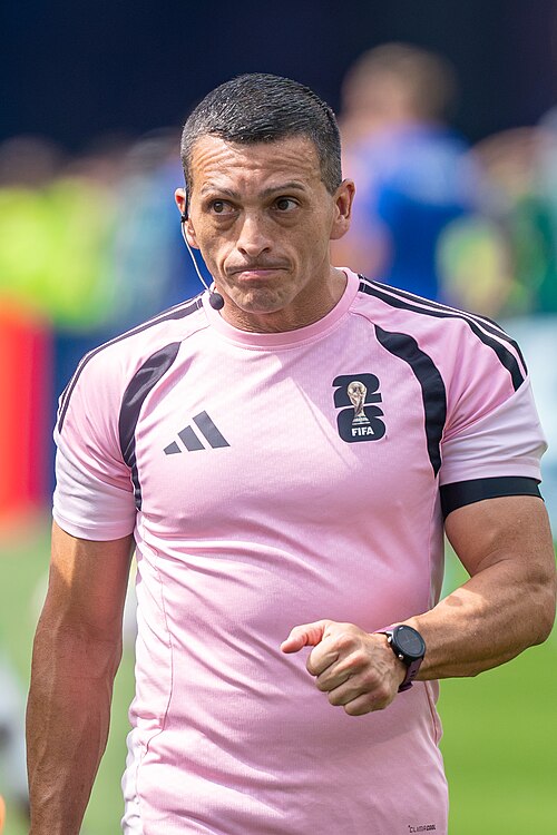 Gabriel Chade during France v Morocco at the 2026 FIFA World Cup