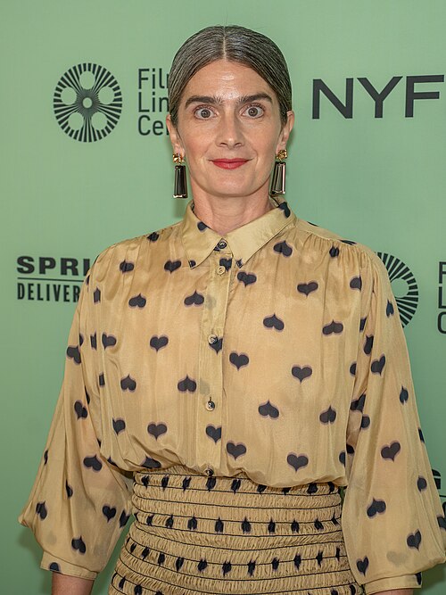 Gaby Hoffmann, actress, at the 63rd annual New York Film Festival at Lincoln Center in 2025 for the film Springsteen: Deliver Me from Nowhere