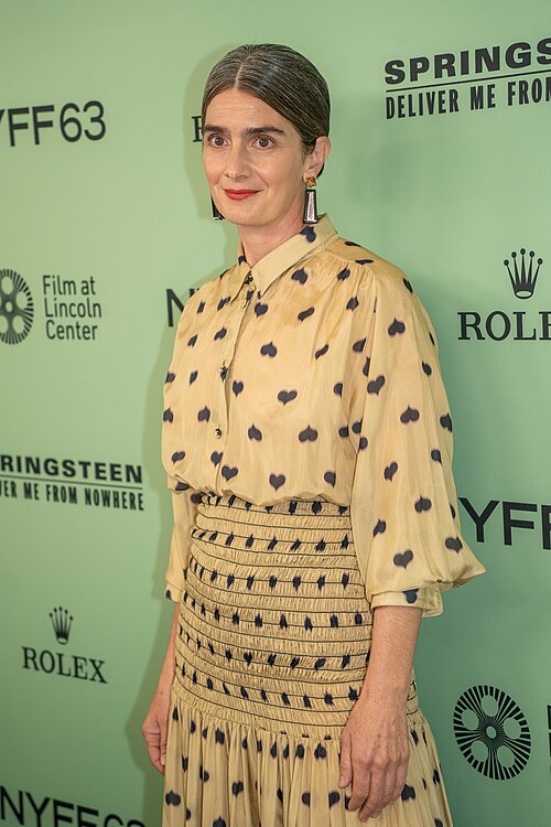 Gaby Hoffmann, actress, at the 63rd annual New York Film Festival at Lincoln Center in 2025 for the film Springsteen: Deliver Me from Nowhere