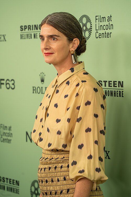 Gaby Hoffmann, actress,at the 63rd annual New York Film Festival at Lincoln Center in 2025 for the film Springsteen: Deliver Me from Nowhere
