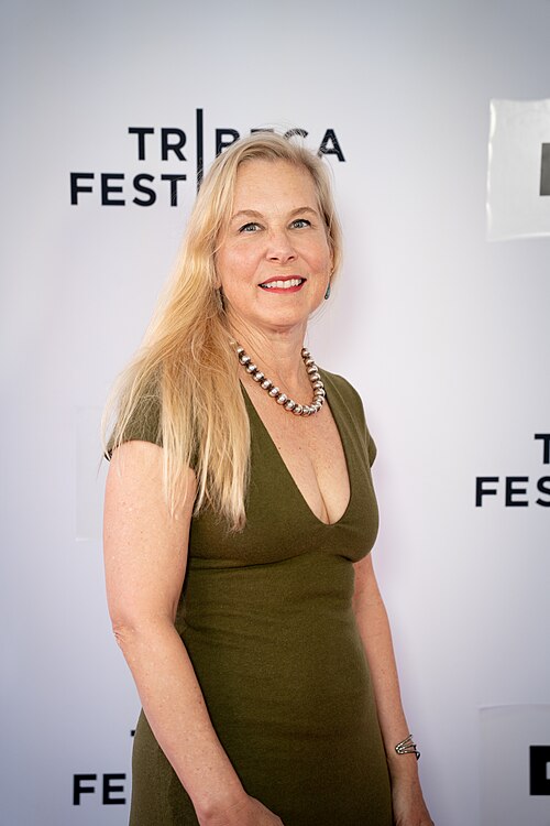 Gail Huddleson (editor) at the premiere of HARVEST at Tribeca Film Festival 2026.