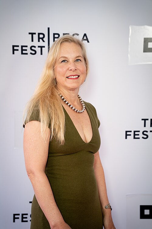 Gail Huddleson (editor) at the premiere of HARVEST at Tribeca Film Festival 2026.