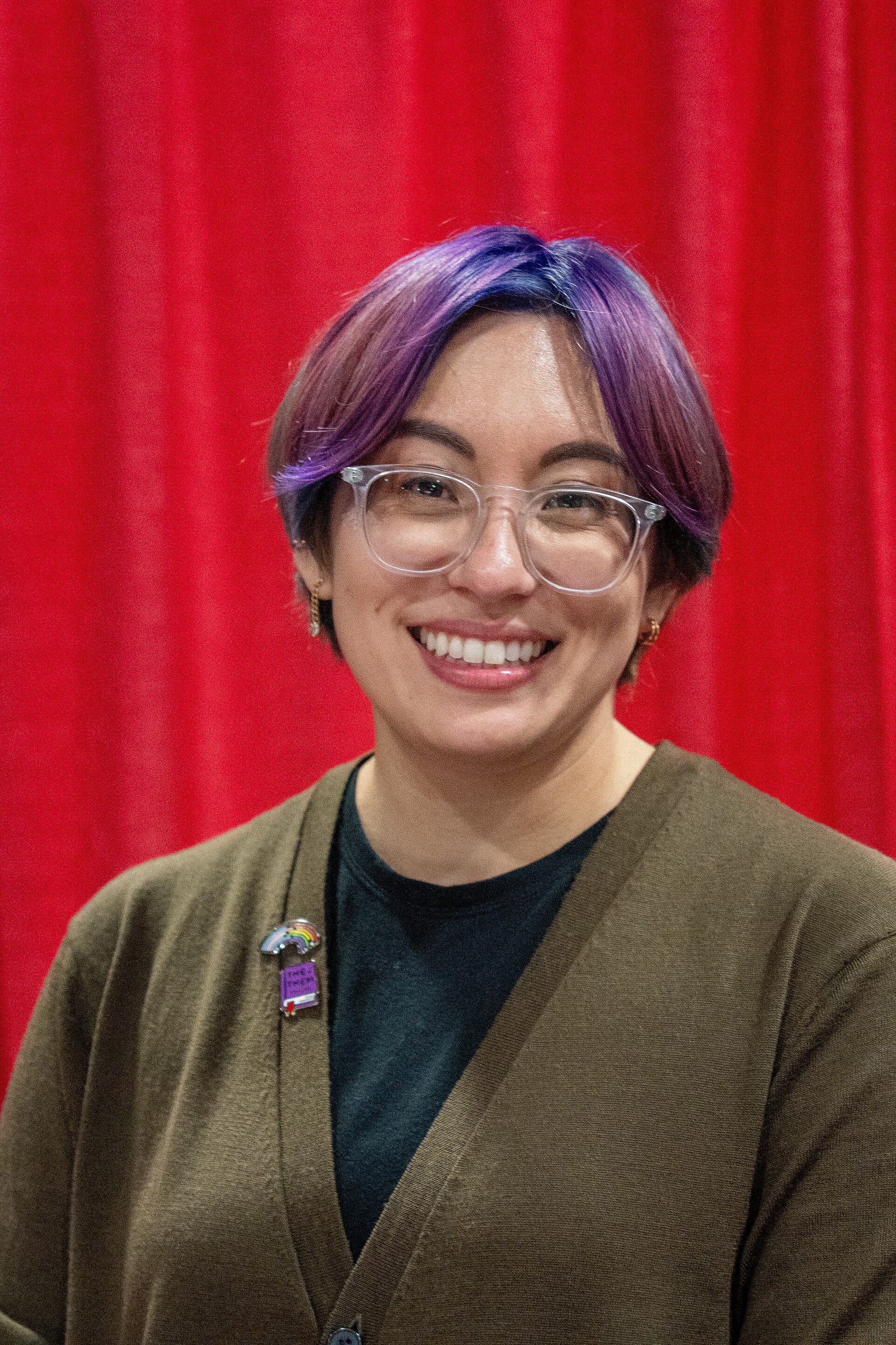 Gale Galligan, cartoonist, at National Book Festival 2025, in Washington, D.C., in September 2025