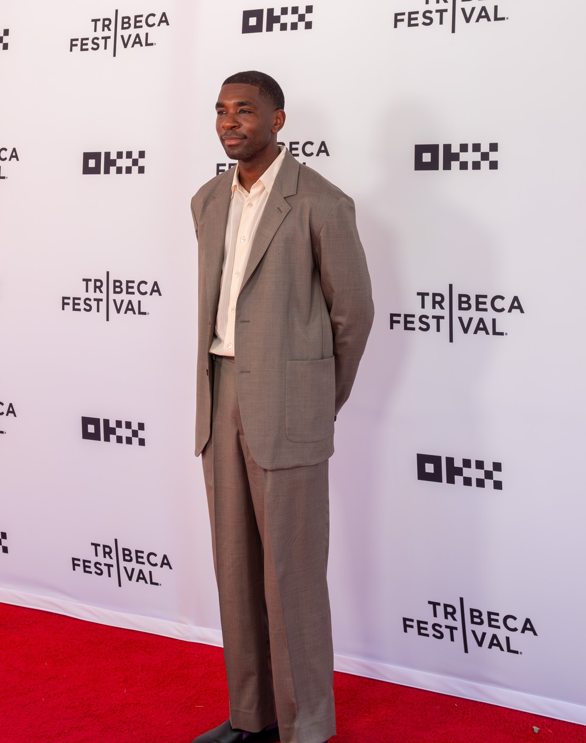 Gary Richardson, actor, at the 2026 Tribeca Festival in New York City