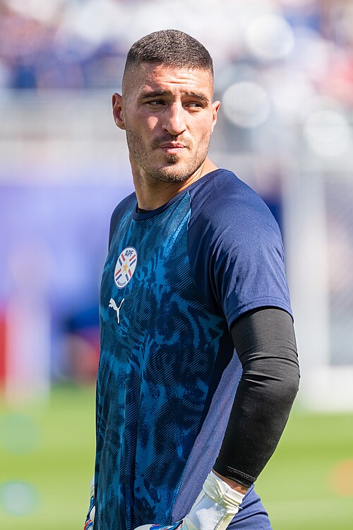 Gaston Olveira during France v Paraguay at the 2026 FIFA World Cup