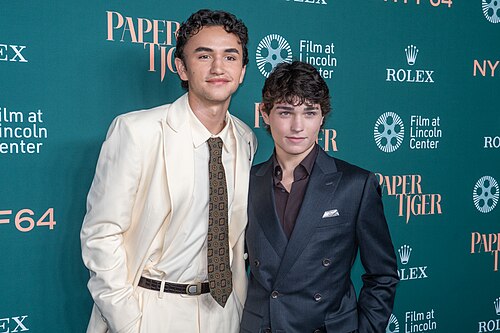 Gavin Goudey Roman Engel at the 64th annual New York Film Festival at Film at Lincoln Center