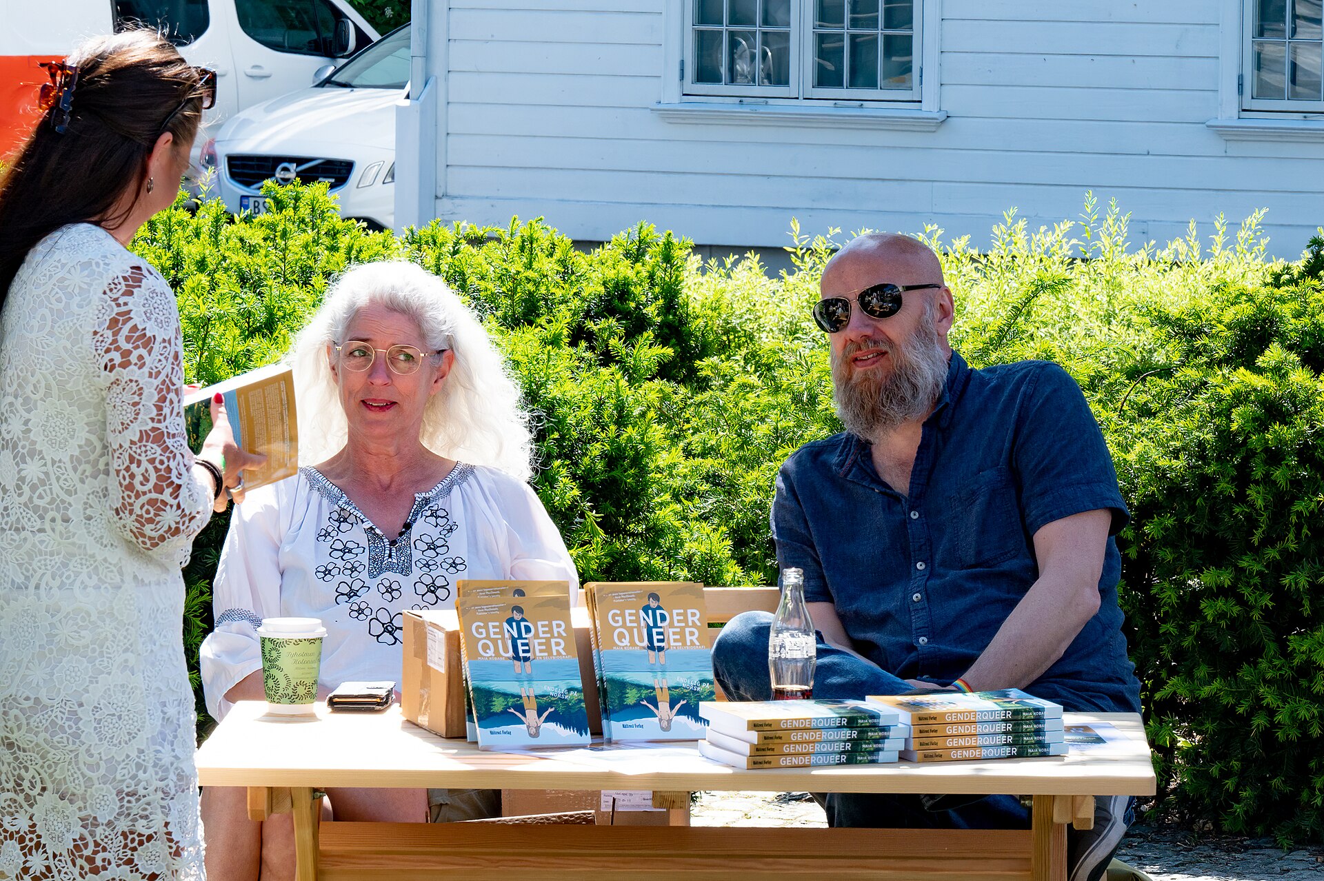 Genderqueer lanseres på norsk under Kraft Litteraturfestival 2023