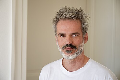 Genti Korini, artist, at Basel Social Club 2025