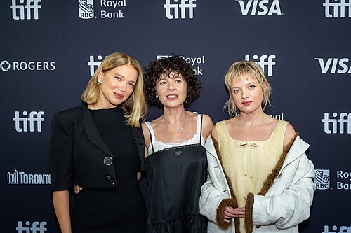Léa Seydoux, Marie Kreutzer, Jella Haase on the red carpet for Gentle Monster at TIFF 2026
