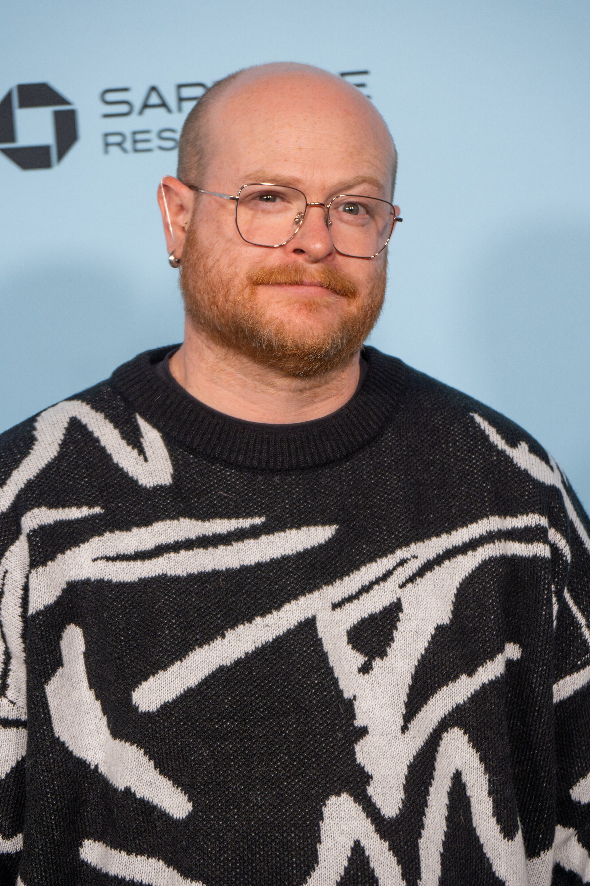 Geoffrey Boothby, editor, at the 2025 Sundance Film Festival for Didn't Die