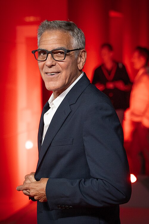 George Clooney at the premiere for Furies at Venice Film Festival 2026.