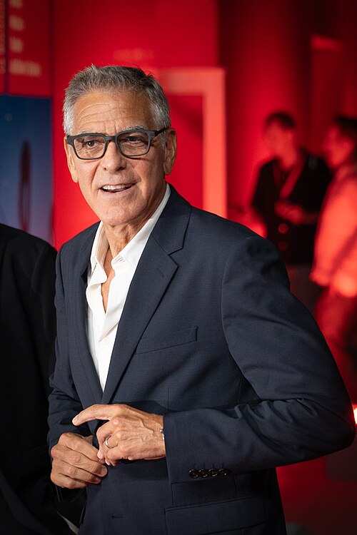 George Clooney at the premiere for Furies at Venice Film Festival 2026.